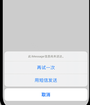 船营apple维修iPhone上无法正常发送iMessage信息