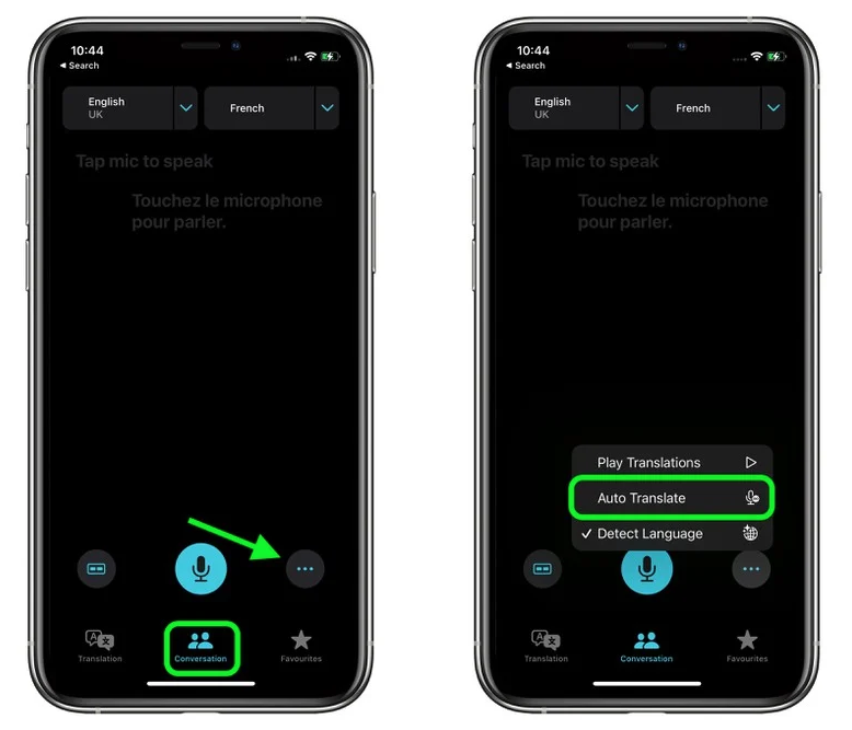 船营苹果手机维修分享iOS 15 “翻译” App 新改进 